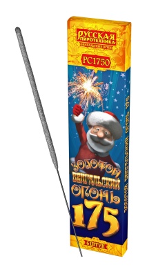 Золотой 175 мм. Бенгальские огни купить в Белгороде | belgorod.salutsklad.ru