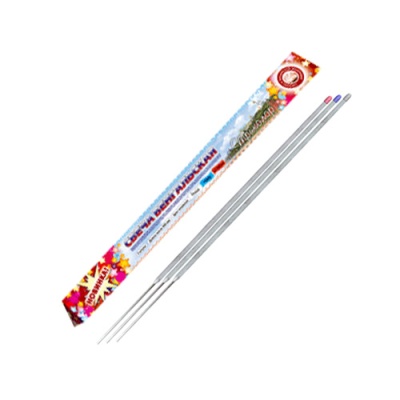 Триколор 300 мм. Бенгальские огни цветные купить в Белгороде | belgorod.salutsklad.ru