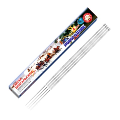 Новогодние 300-4 мм. Бенгальские огни купить в Белгороде | belgorod.salutsklad.ru
