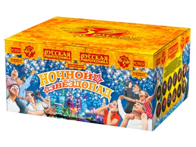 Ночной звездопад Комбинированный Фейерверк купить в Белгороде | belgorod.salutsklad.ru