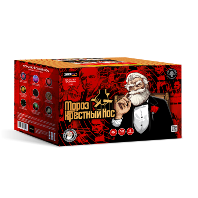 Мороз Крестный нос Батарея салютов купить в Белгороде | belgorod.salutsklad.ru