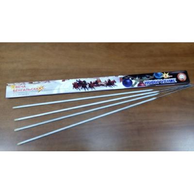 Новогодние 650-4 мм. Бенгальские огни купить в Белгороде | belgorod.salutsklad.ru