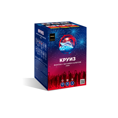 Круиз Фонтан фейерверк купить в Белгороде | belgorod.salutsklad.ru