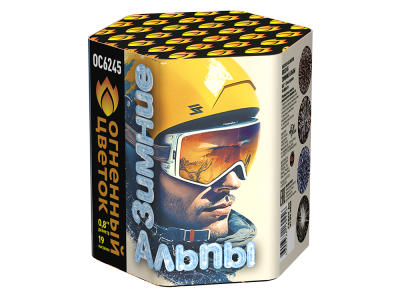 Зимние Альпы Батарея салютов купить в Белгороде | belgorod.salutsklad.ru