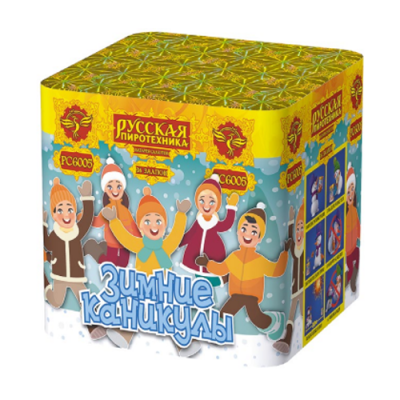 Зимние каникулы 36 Батарея салютов купить в Белгороде | belgorod.salutsklad.ru