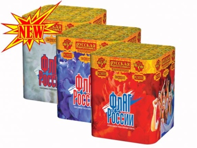Флаг России Дневной фейерверк купить в Белгороде | belgorod.salutsklad.ru