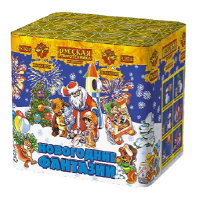 Новогодние фантазии New Салют купить в Белгороде | belgorod.salutsklad.ru